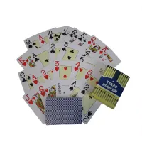 Карты игральные пластиковые покерные Duke Texas Hold'em 54 листа 88х68 мм (DN30766BL)