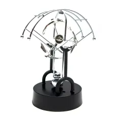 Маятник антистресс магнитный кинетический "Дельфины" инерционный, (4 батареи АА в комплект не входят), (20х15,5х11 см) пластик, хром (DN26128N)