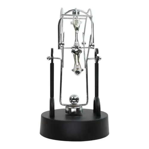 Приниматели решений и антистрессы Маятник антистресс магнитный кинетический "Дельфины" инерционный, (4 батареи АА в комплект не входят), (20х15,5х11 см) пластик, хром (DN26128N)