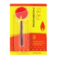 Набір кремнії 4 мм 9 шт Ronson пластиковий контейнер з дозатором, блістер на картоні (1100520)