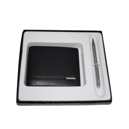 Портмоне та гаманці Набір портмоне з ручкою CROSS CLASSIC CENTURY Чорний (ACC436B-1)