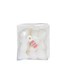 Ремкомплект для бензиновых запальничок STAR, вата (бавовна), заглушка з войлока, гніт (12221STAR)