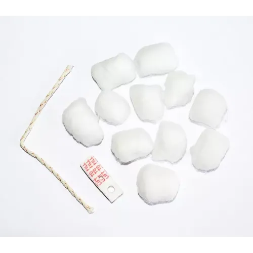 Витратні матеріали та аксесуари Ремкомплект для бензиновых запальничок STAR, вата (бавовна), заглушка з войлока, гніт (12221STAR)