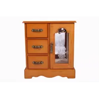 Шкафчик-шкафчик под украшения King Wood, орех (JF-C3012A)