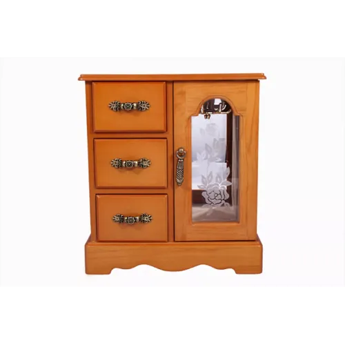 Скриньки, комодики, шафки Шафка-скринька під прикраси King Wood, горіх (JF-C3012A)