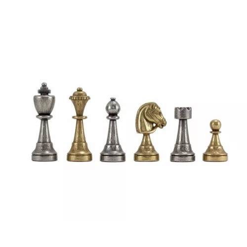 Шахматы Шахматы Italfama Staunton c ящиком для хранения фигур фигуры классические из металла доска дерево 32X32 вес 6 кг (70M333W)