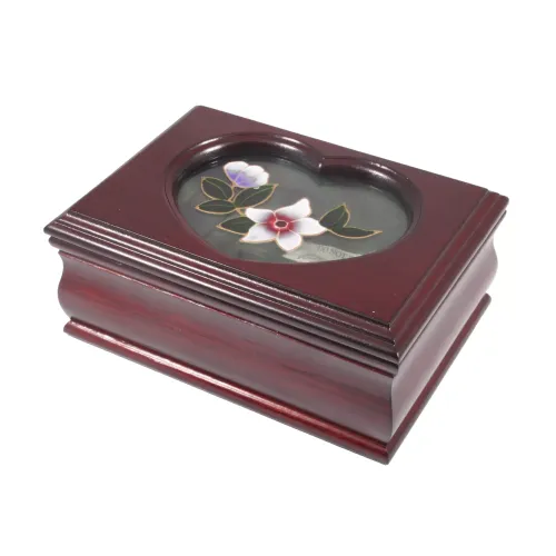 Ящики, комодики, шкафчики Шкатулка для украшений King Wood, вишня (JF-K09086B)