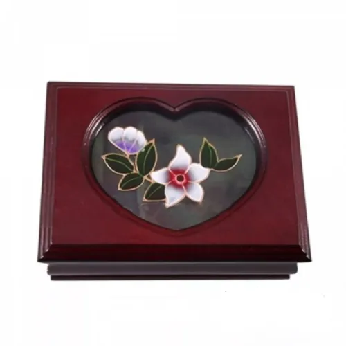 Ящики, комодики, шкафчики Шкатулка для украшений King Wood, вишня (JF-K09086B)