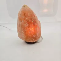 Соляна лампа з гімалайської солі "Брила" (4-5 кг), рожево-помаранчевий (DN36495)