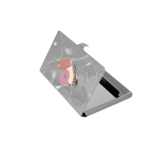 Визитницы, кардхолдеры Візитниця Jardin D'ete Срібляста (V98-6408A)