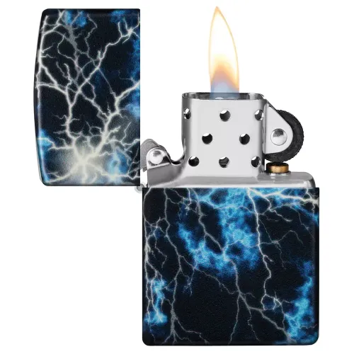 Бензинові запальнички Запальничка бензинова Zippo Lightning Design (48610) Бензинові запальнички Запальничка бензинова Zippo Lightning Design (48610)