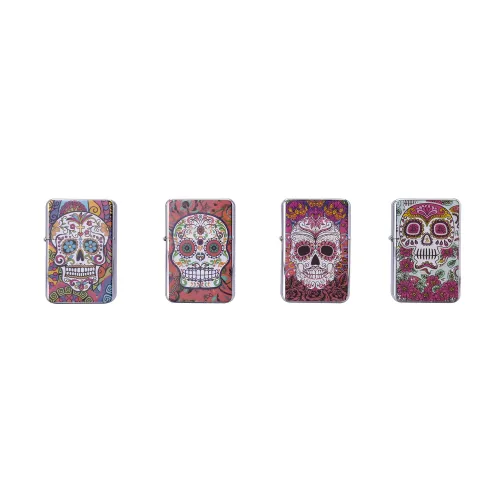 Бензинові запальнички Запальничка бензинова CHAMP Skull WP Lighter - DL-12 (40400227)