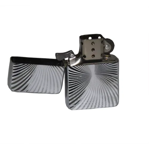 Бензиновые зажигалки Зажигалка бензиновая STAR Серебристая (23617STAR)