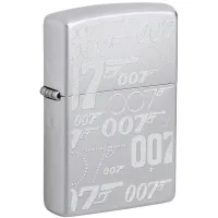 Зажигалка бензиновая ZIPPO Bond BT 007 Gun Logo (48735)