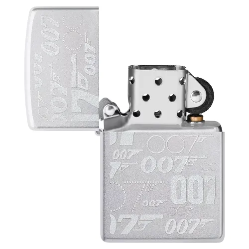 Бензинові запальнички Запальничка бензинова ZIPPO Bond BT 007 Gun Logo (48735)