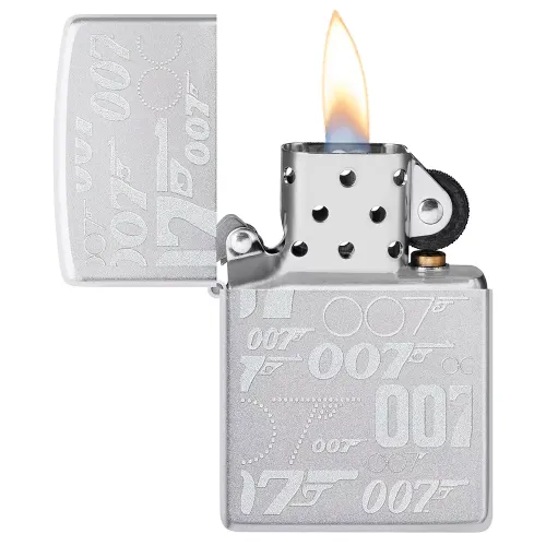 Бензинові запальнички Запальничка бензинова ZIPPO Bond BT 007 Gun Logo (48735)