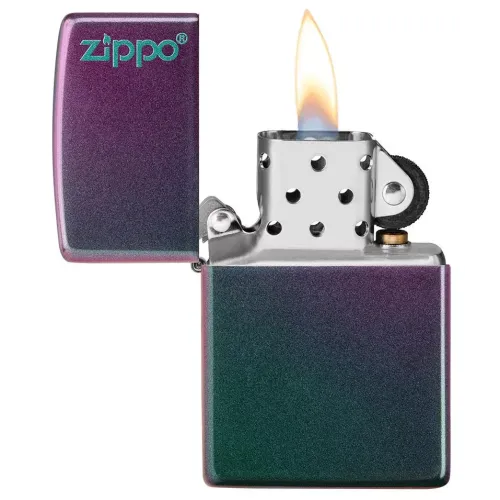 Бензинові запальнички Запальничка бензинова ZIPPO Classic Iridescent Zippo Logo, градиєнт (49146 ZL)
