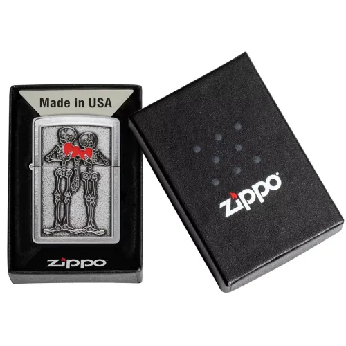 Бензинові запальнички Запальничка бензинова ZIPPO Couples Emblem (48688)