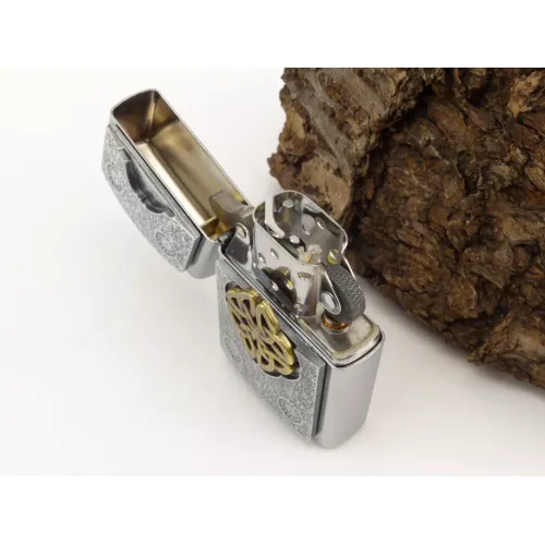 Бензиновые зажигалки Зажигалка бензиновая Zippo Emblem Celtic Knot Эмблема Кельтский узел (2004750)