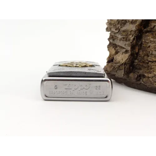 Бензиновые зажигалки Зажигалка бензиновая Zippo Emblem Celtic Knot Эмблема Кельтский узел (2004750)