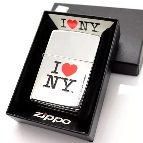 Бензинові запальнички Запальничка бензинова "ZIPPO" I LOVE NY (24799)