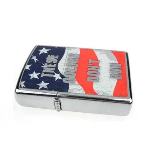 Бензиновые зажигалки Зажигалка бензиновая "ZIPPO" THESE COLORS DONT RUN (28292)