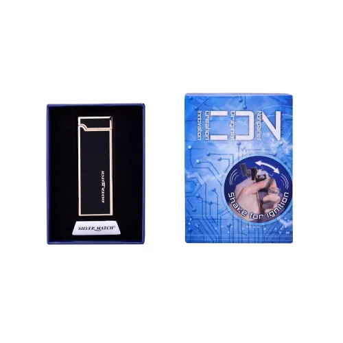 Бензинові запальнички Запальничка Silver Match ELM BLACK ELECTRONIC ARC IGNITER-1 PC із одинарною електродугою Чорний (40674203)