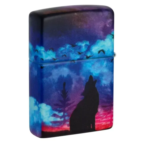 Бензинові запальнички Запальничка Zippo Wolf Design бензинова (49683)