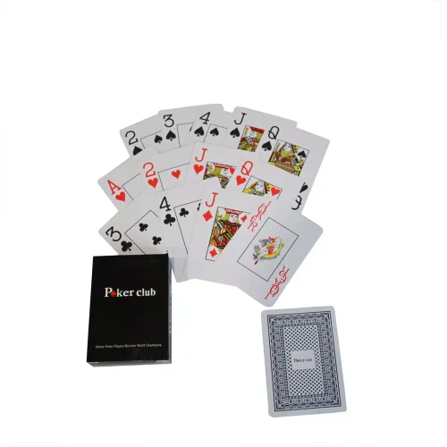 Карты игральные пластиковые покерные Duke Poker Club 54 листа 87x62 мм (DN26238BL)