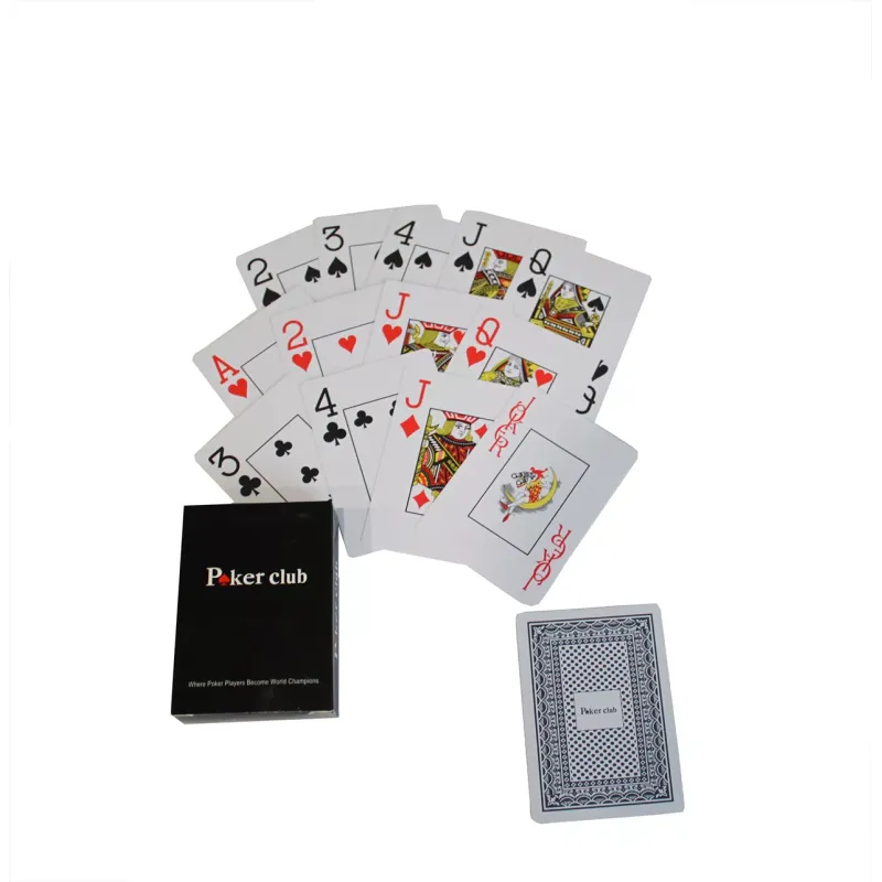 Карти гральні пластикові покерні Duke Poker Club 54 листа 87x62 мм (DN26238BL)