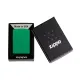 Зажигалка бензиновая Zippo Regular Grass Green Matte Зеленая (48629)