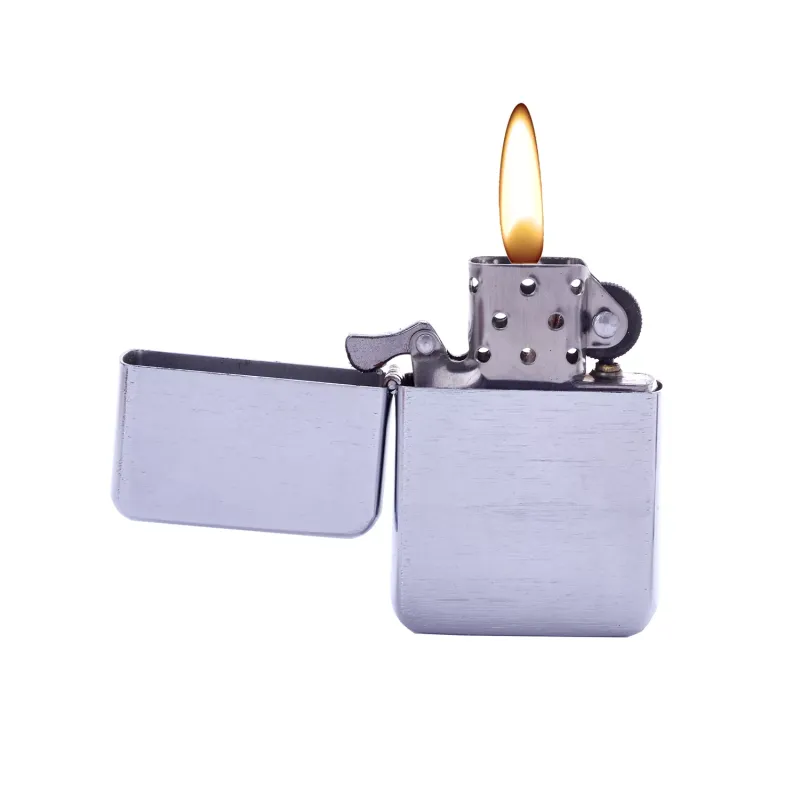 Запальничка бензинова Champ Satin WP Flint Lighter Сріблястий (40400344)