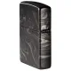 Зажигалка бензиновая Zippo Marble Pattern Design черный мрамор (49812)