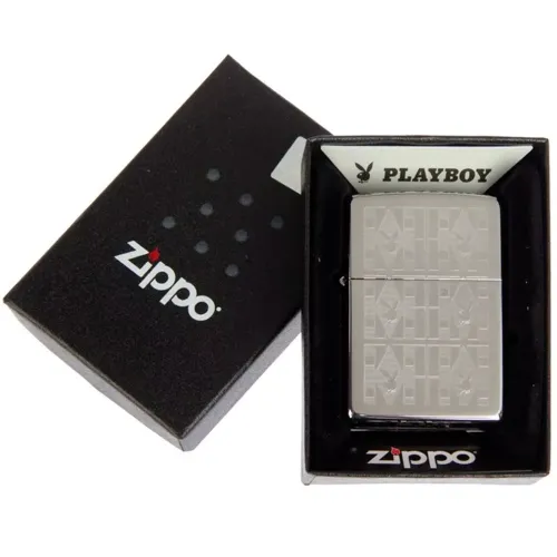 Зажигалка бензиновая ZIPPO" Playboy Diamonds (28624)
