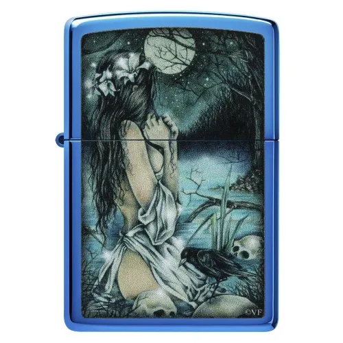 Зажигалка бензиновая Zippo Victoria Frances (49764)