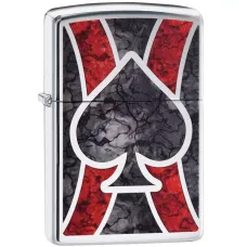 Зажигалка бензиновая Zippo Ace High Polis (28952)