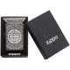 Зажигалка бензиновая ZIPPO Compass, черный лед (29232)