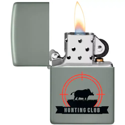 Зажигалка бензиновая Zippo Hunting Club Design (49843)