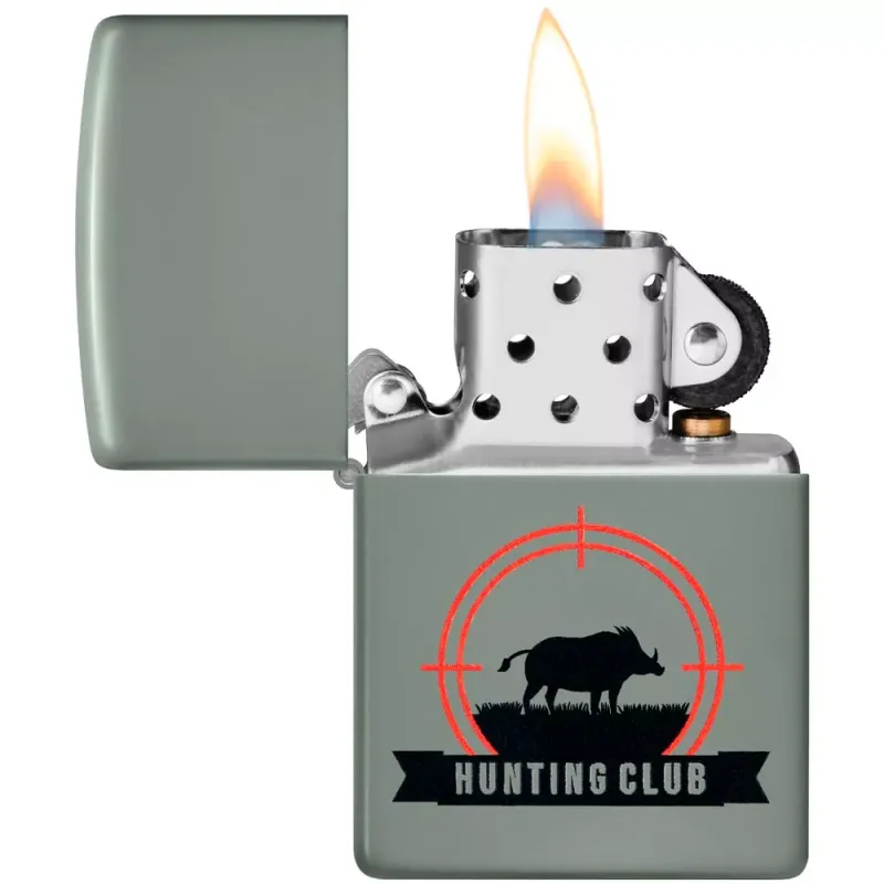 Зажигалка бензиновая Zippo Hunting Club Design (49843)