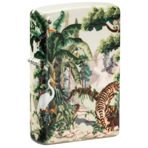 Зажигалка бензиновая Zippo Tiger In Jungle Design (46016)