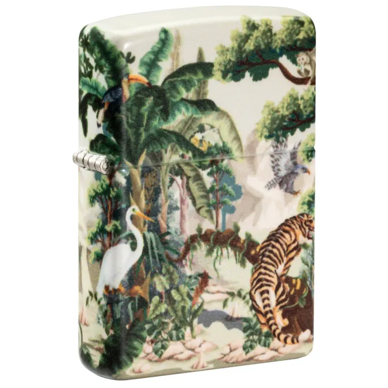 Зажигалка бензиновая Zippo Tiger In Jungle Design (46016)