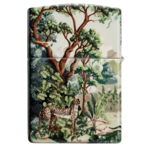 Зажигалка бензиновая Zippo Tiger In Jungle Design (46016)