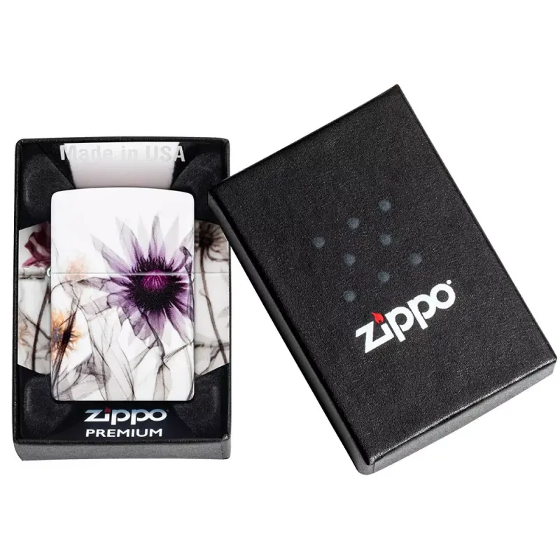 Зажигалка бензиновая Zippo X-Ray Flower (49475)