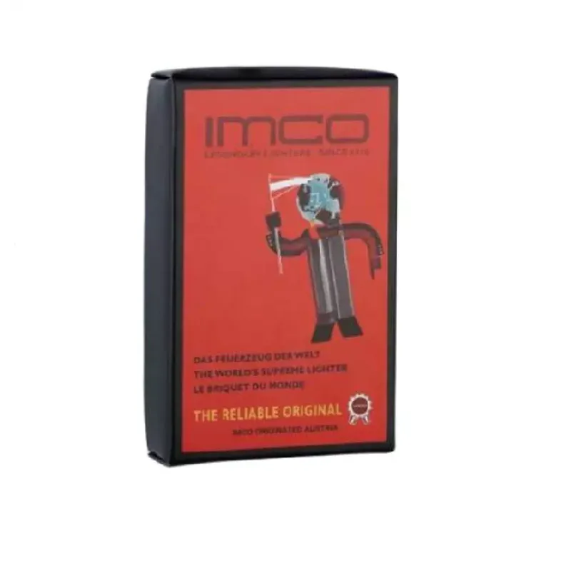 Зажигалка бензиновая IMCO Super 6700 Triplex Oil chrome yellow - red Two Tone, хром, красно-желтая (IM1800085)