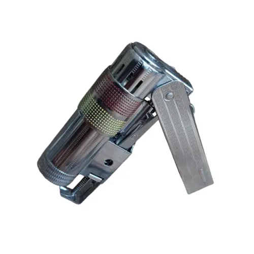 Зажигалка бензиновая IMCO Super 6700 Triplex Oil chrome yellow - red Two Tone, хром, красно-желтая (IM1800085)