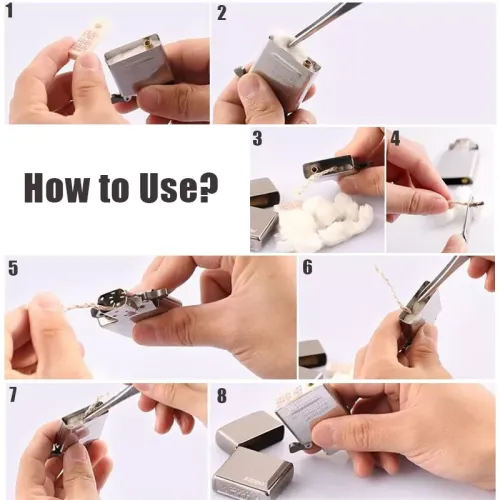 Ремкомплект "ZIPPO" 7 шариков вата и фетровая заглушка (122112)