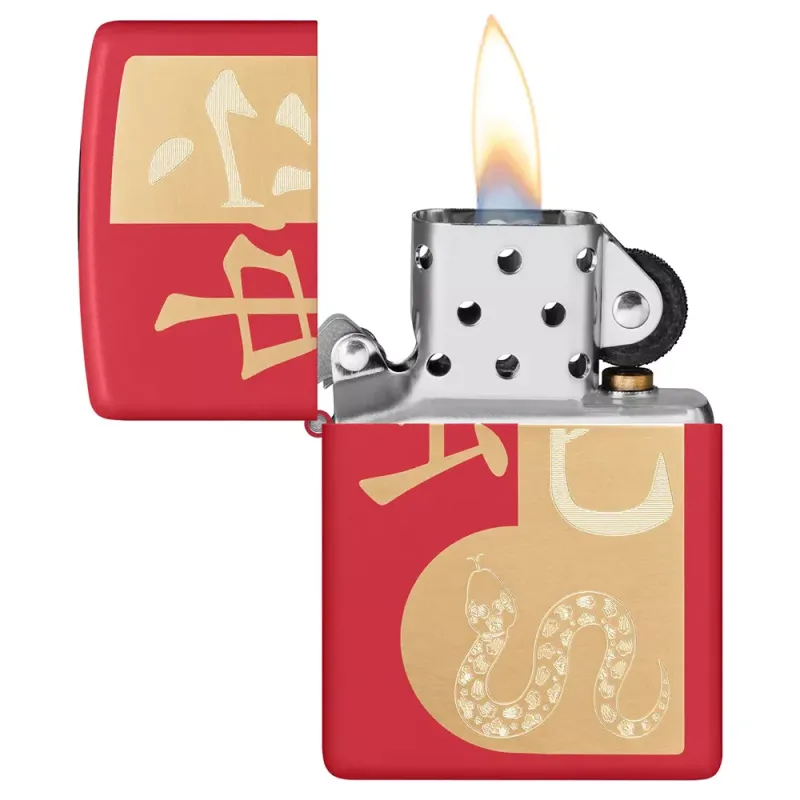 Зажигалка бензиновая Zippo Year of the Snake 2025 (46300)