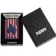 Зажигалка бензиновая Zippo Patriotic Flame Design (48560)
