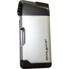 Зажигалка для трубки с двойником Silver Match Sm Hillingdon Piezo Lighter серебристый (40674225SL)