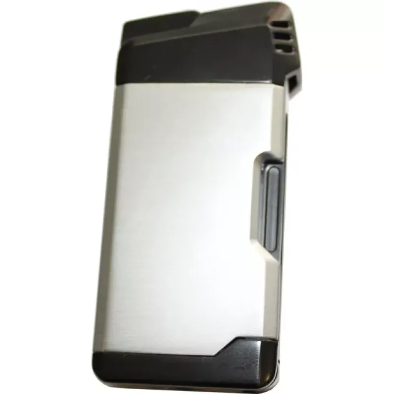 Зажигалка для трубки с двойником Silver Match Sm Hillingdon Piezo Lighter серебристый (40674225SL)